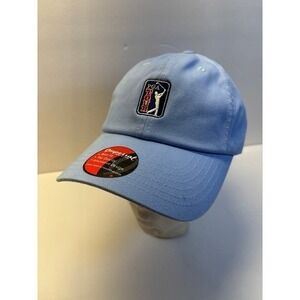 PGA Tour Blue Golf Hat (adjustable strap)